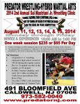 Wrestling Clinic Flyer 2014